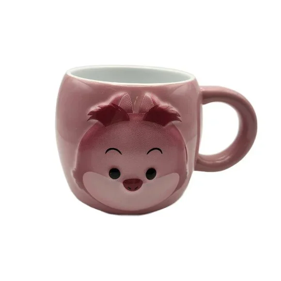 DISNEY TSUM TSUM CHESHIRE CAT 3D COFFEE CUP MUG ALICE IN WONDERLAND - Picture 9 of 9